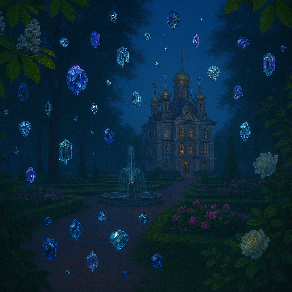 Царский парк, небо в алмазах